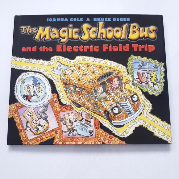 The Magic School Bus and the Electric Field Trip Hard Cover Book - Picture 1 of 5